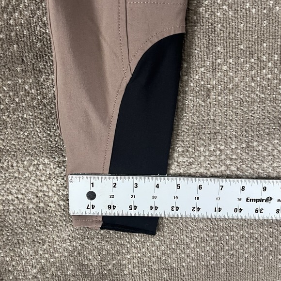 Equiline Breeches Women's Size IT46 Brown Knee Grip Floral‎ Equestrian - Picture 8 of 8